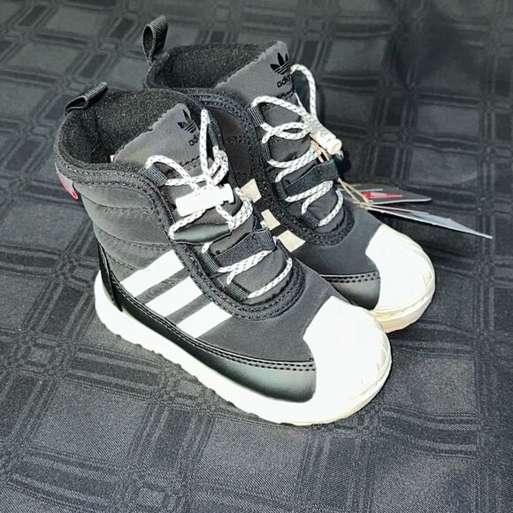 Addidas Superstar 360 Boots Originals Toddler Shoe Size 6K - New with Tags - Picture 3 of 13